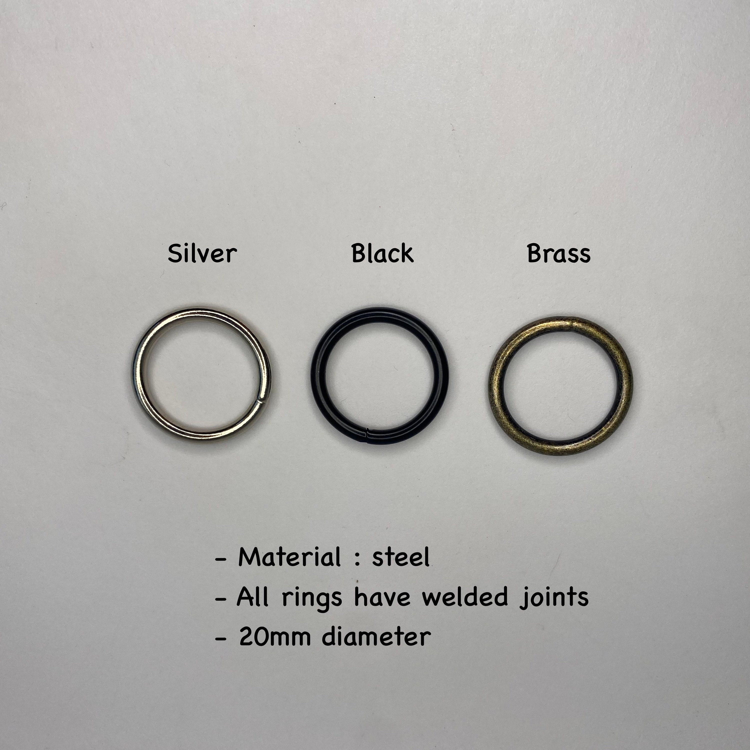 Welded steel ring shop