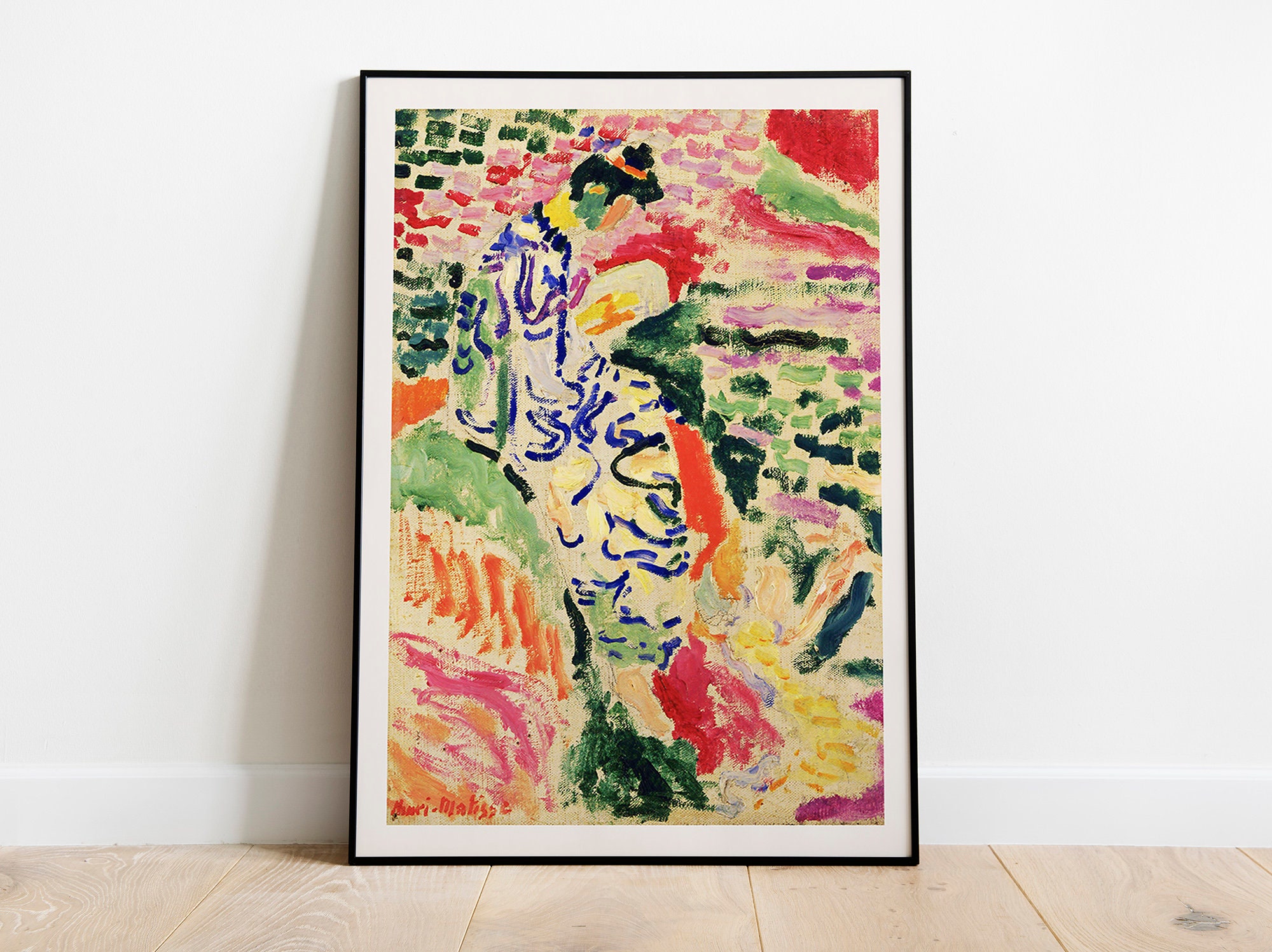 Discover Matisse - La Japonaise Ausstellung Vintage Poster