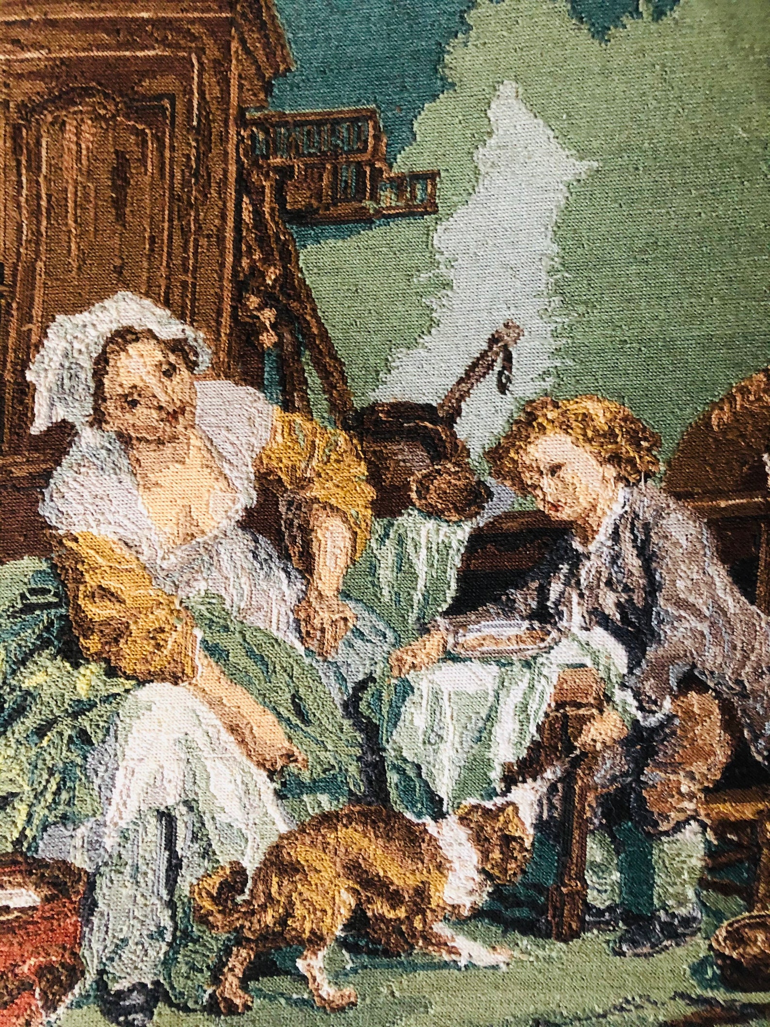 Handmade finished needlepoint gobelin handmade cross stitch Etsy