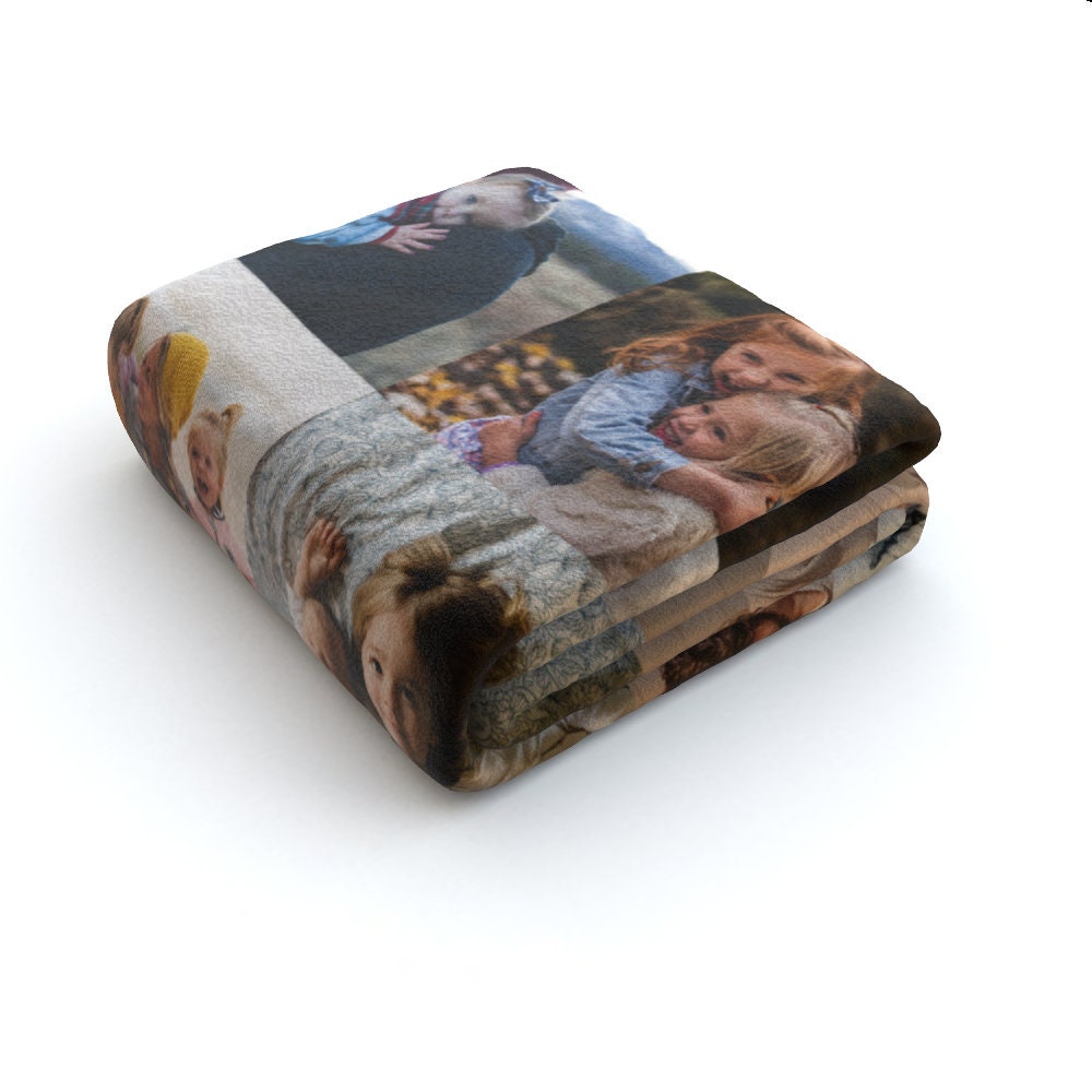 Personalised Photo Blanket Luxury Fleece Blanket Custom Etsy UK