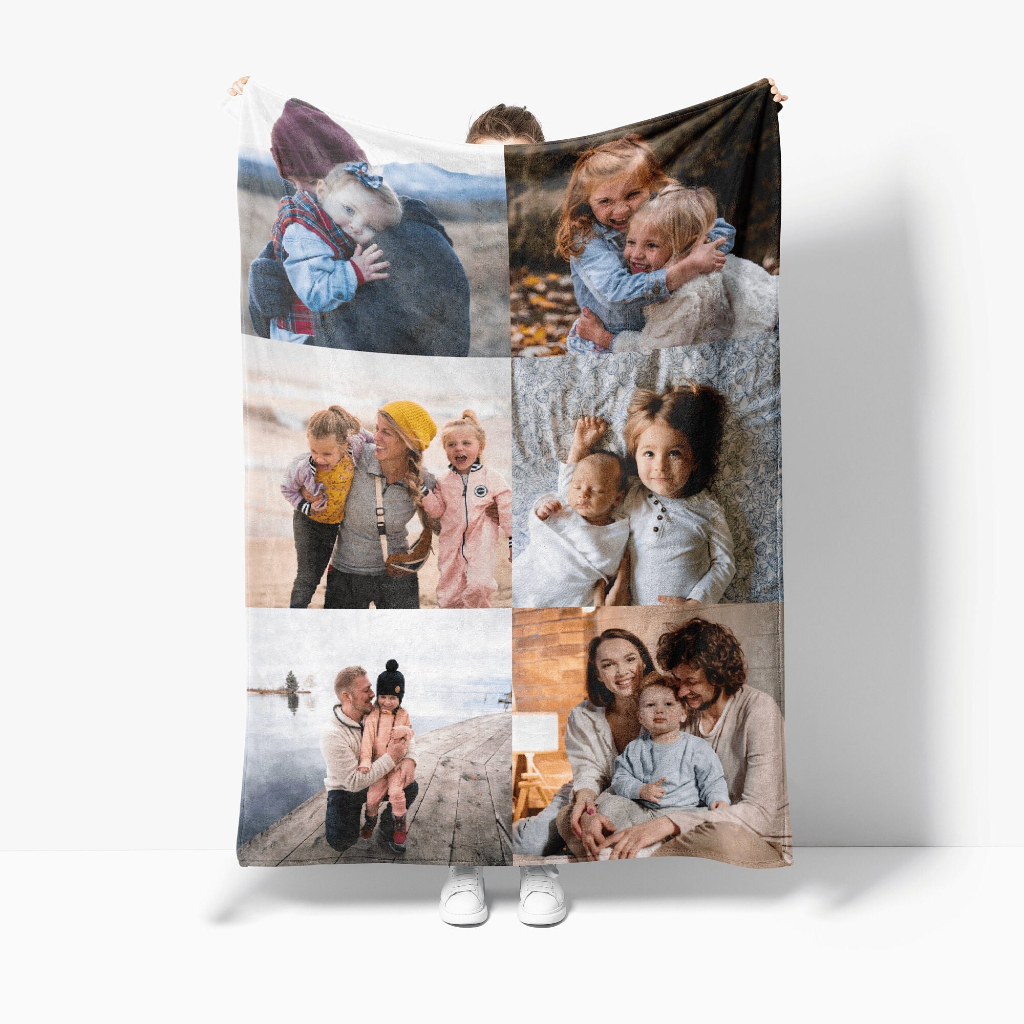 Personalised Photo Blanket Luxury Fleece Blanket Custom Etsy UK