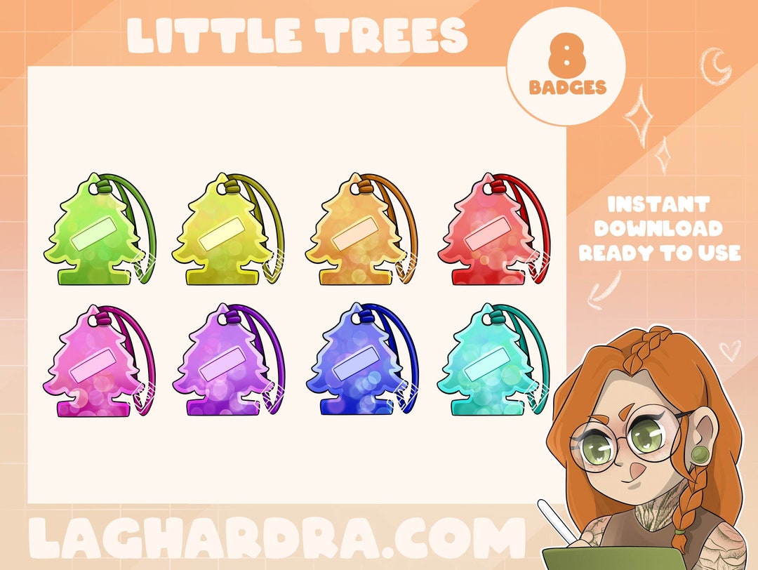 8 Badges [no AI] Magic Trees Fir Car - Etsy