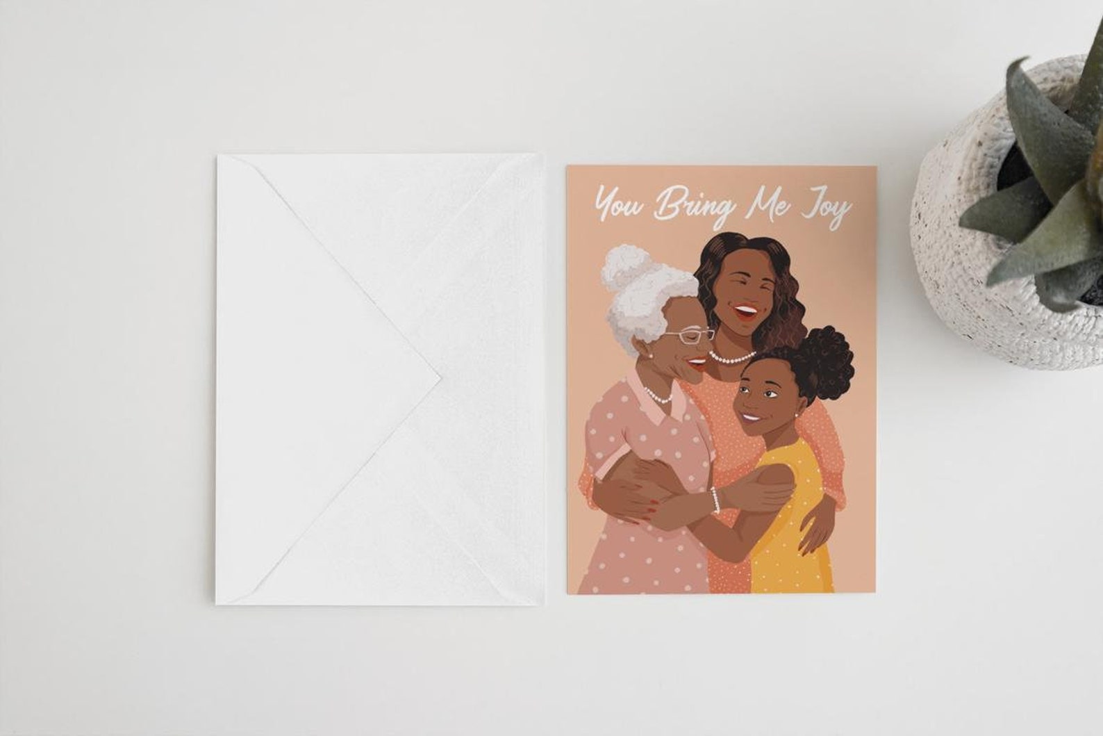 Black Mothers Day Greeting Card Generations Blank Card | Etsy