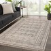 Neutral Turkish Rug, Cotton Area Rugs Gray Oushak Vintage Style Area ...