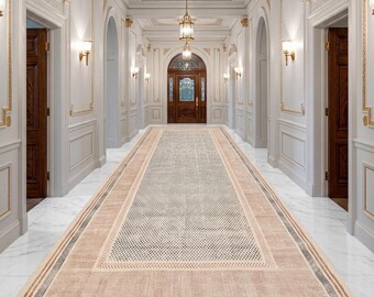 Extra Large Washable Cotton Rug - Cotton Carpet, Oversized Hallway Rug, Big Bohemian Area Rug for Living Room, Dining Room or Bedroom Decor