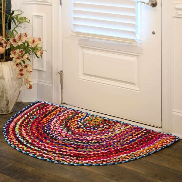 Half Circle Rug Etsy