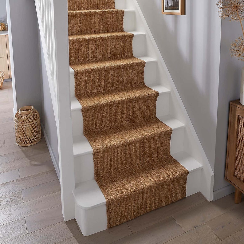 Jute Stairs Runner Stair Treads Rug Carpet Step Rugs Stair Etsy Canada