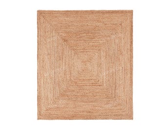 Handmade Natural Jute Rug, Solid Border jute rug, custom size rug, Braided rug, jute Area rug, jute carpet, Large jute rug, Rectangle rug
