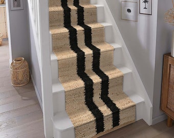 Jute Stairs Runner Stair Treads Rug Carpet Step Rugs Stair Rugs Stair Decor Jute Runner Custom Stair Rugs Sisal Seagrass Stair Treads Rugs