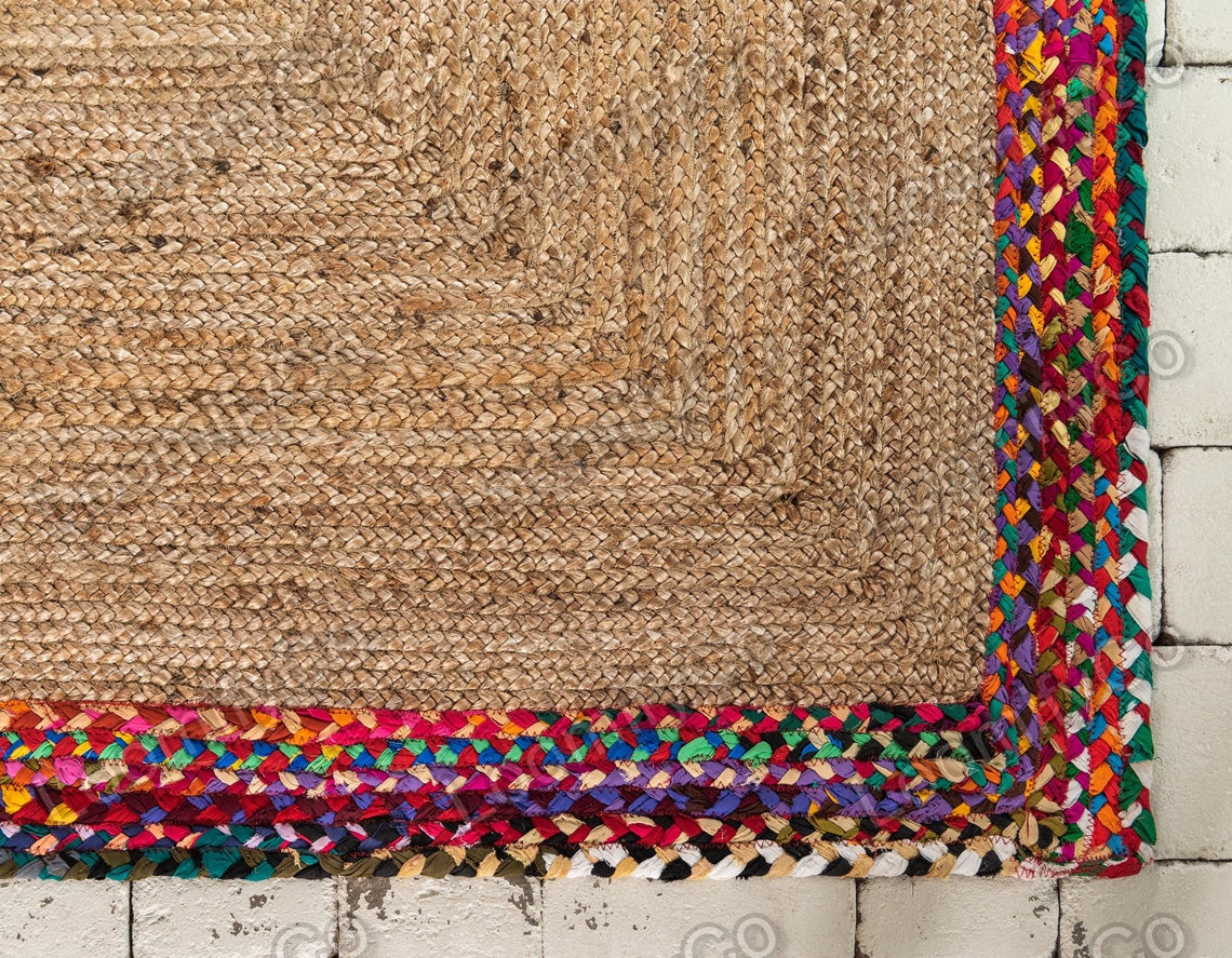 Jute rug 8x10 jute carpet jute entryway rug braided outdoor Etsy