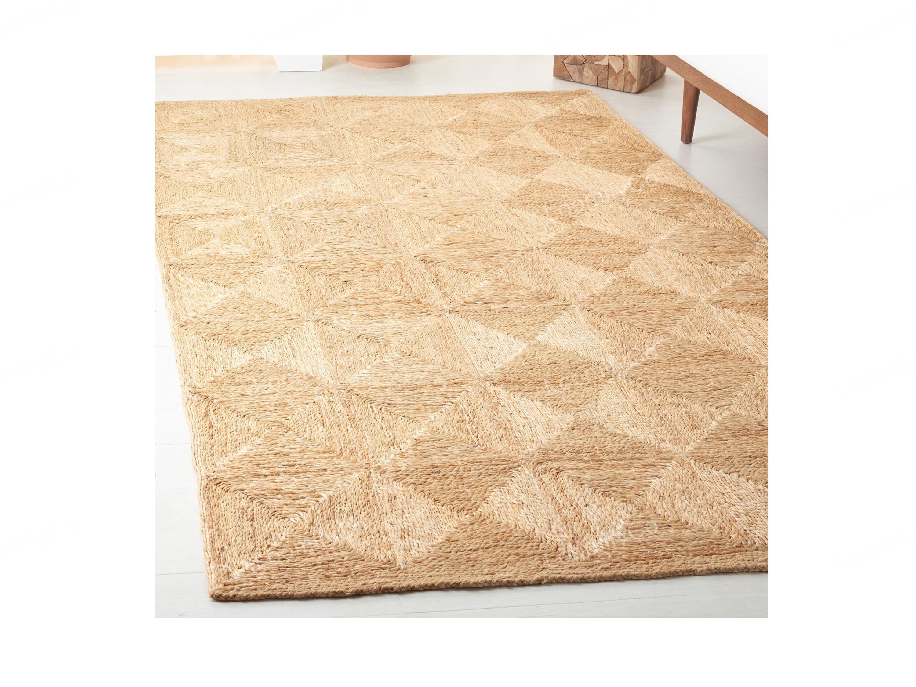 Diamond Shaped Sisal Rug