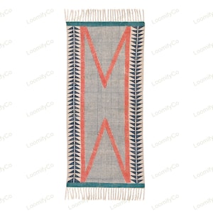 Cotton Washable Rug entry rug staircase runner yoga mat hall runner, runner carpet, Machine Washable Rug, bath mat runner Kitchen rug runner