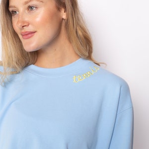 Tennis Sweatshirt Blue