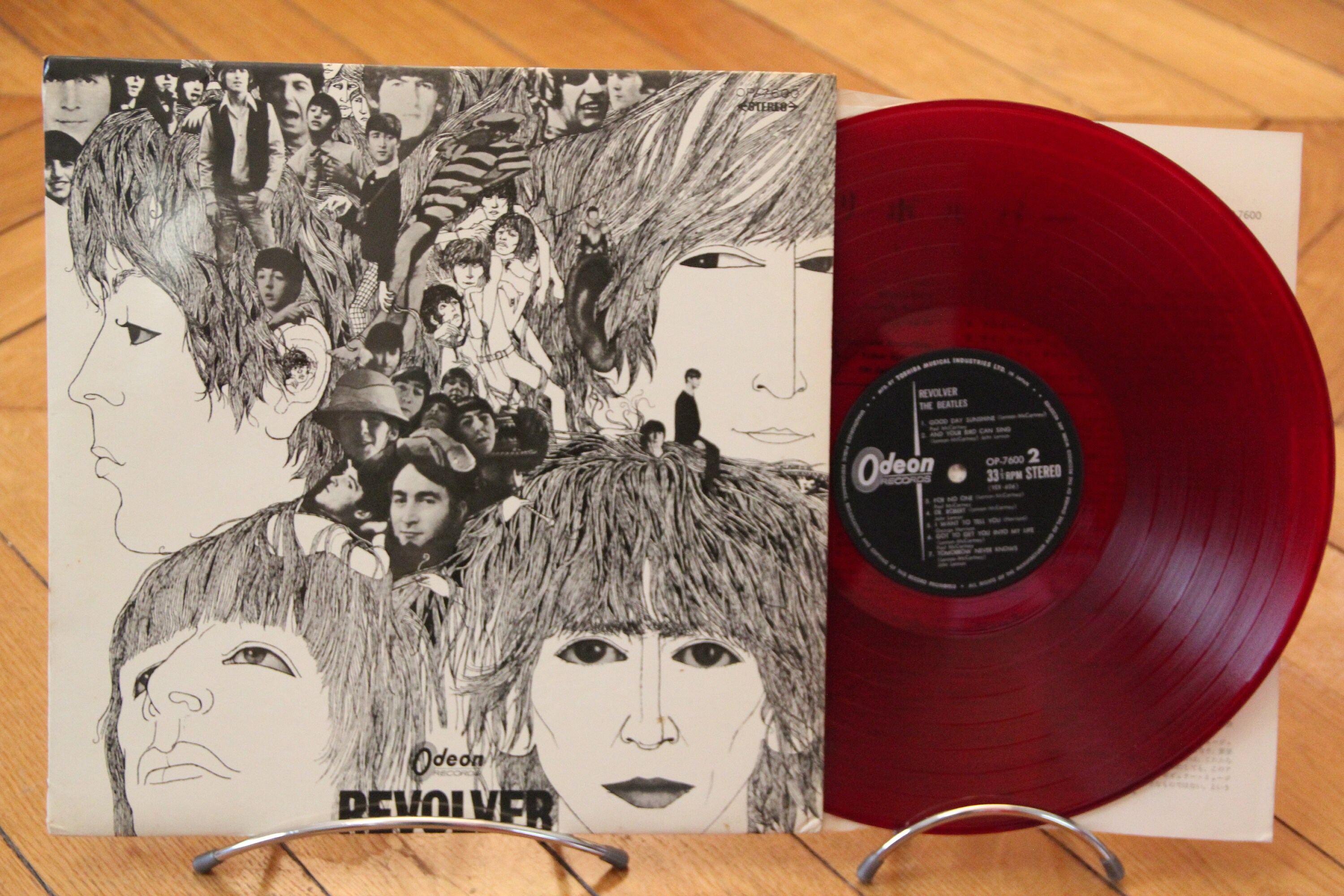 Revolver the Beatles Rock Red Vinyl Lp OP-7600 Album Stereo - Etsy UK