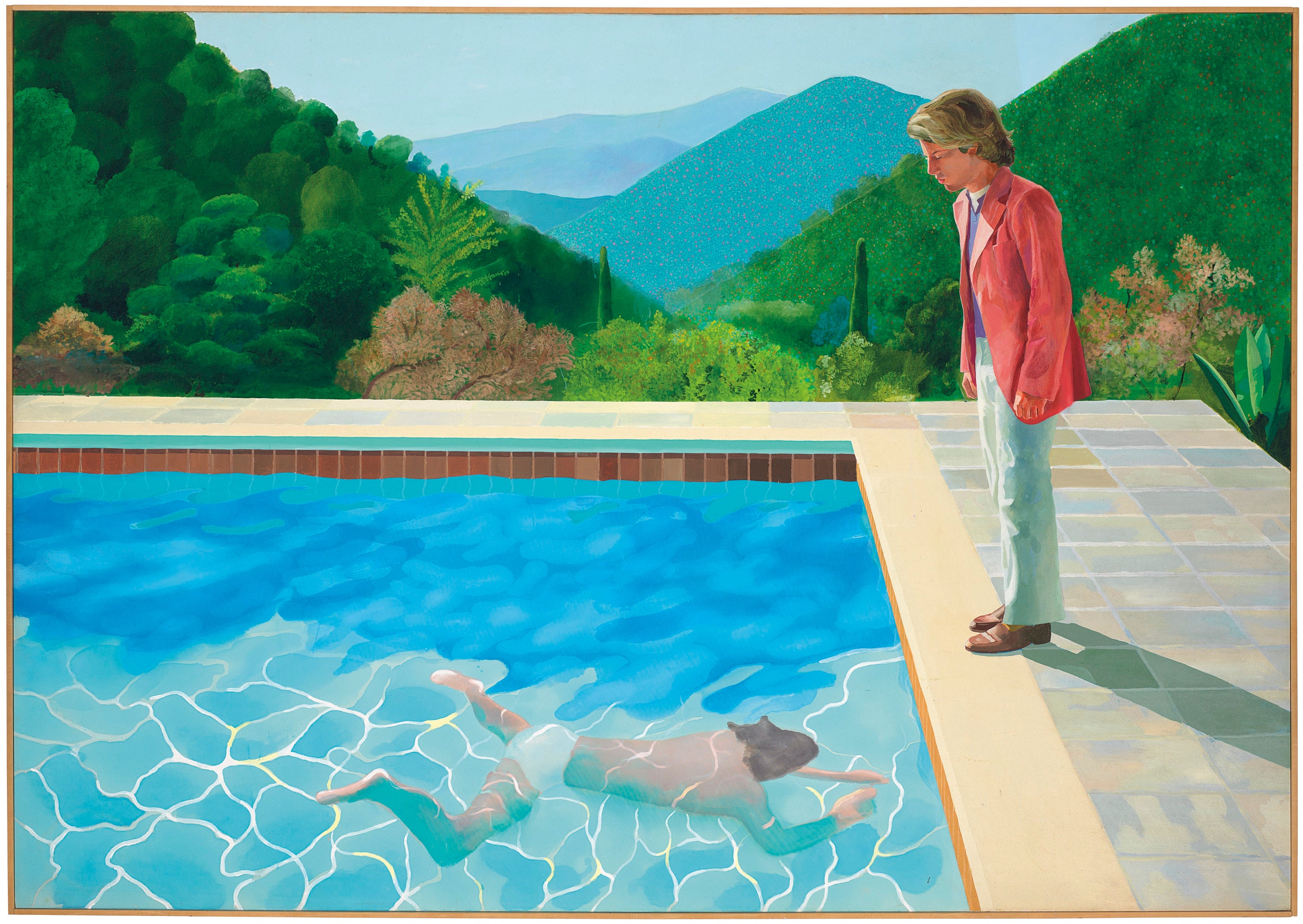 David Hockney Reproduction Repro Print Art Poster Pop vintage Etsy
