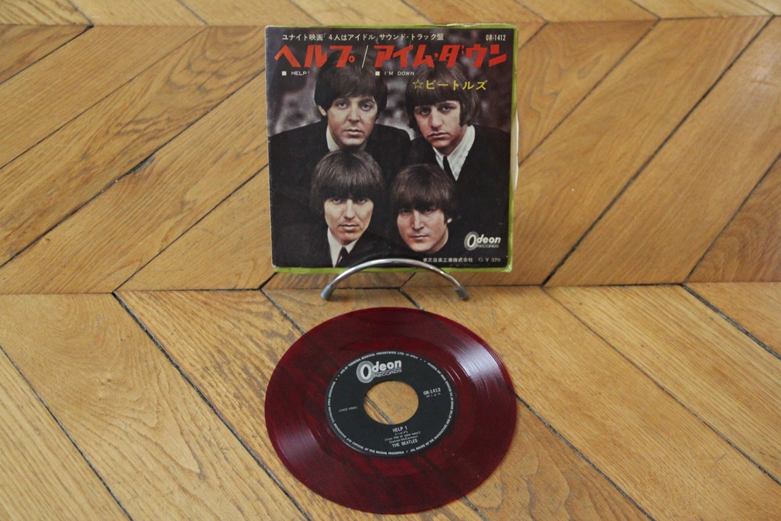 Hey Jude / Revolution The Beatles Rock Vinyl 7 OR-2121 | Etsy
