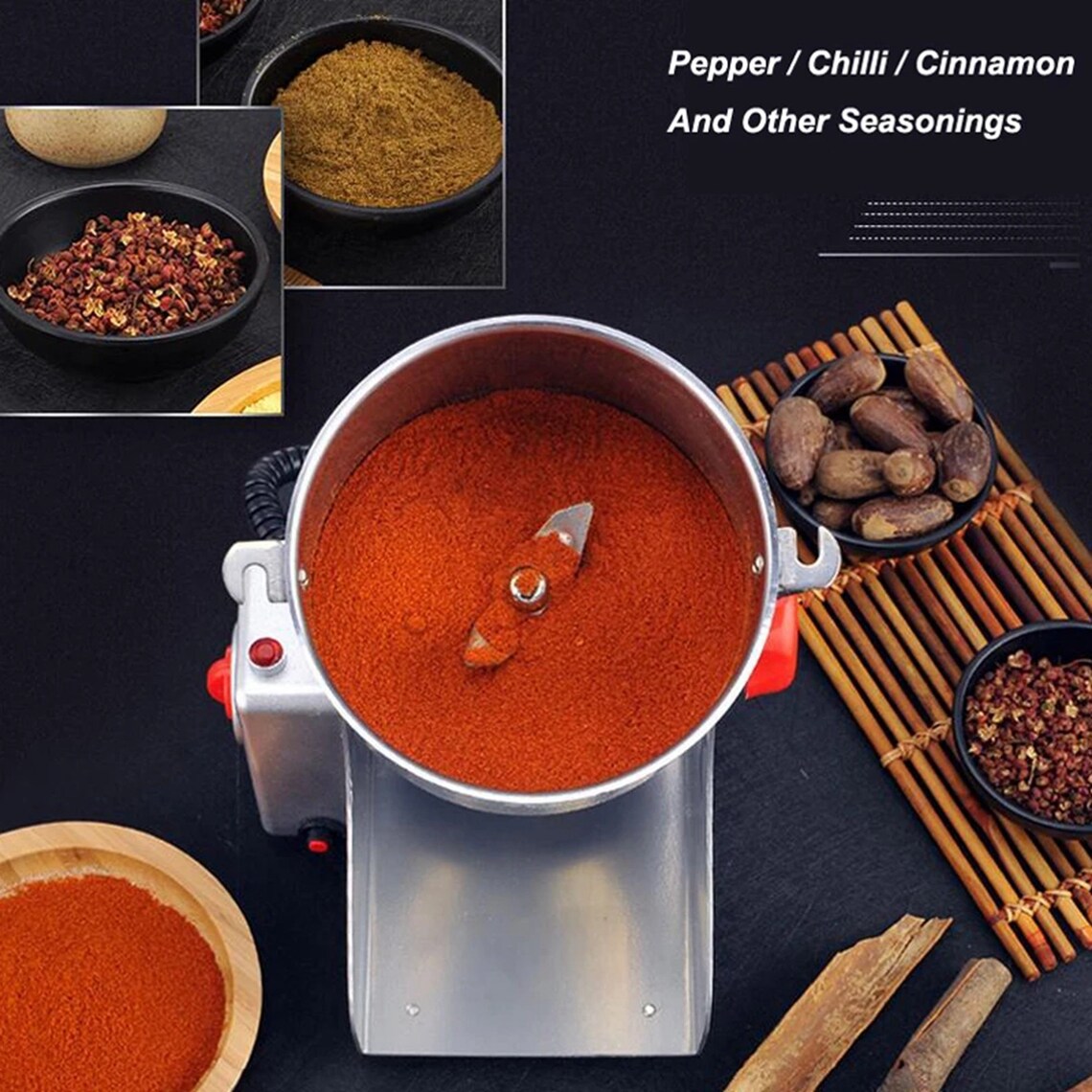 800G Herb grinder coffee grinder machine Grain spices mill Etsy