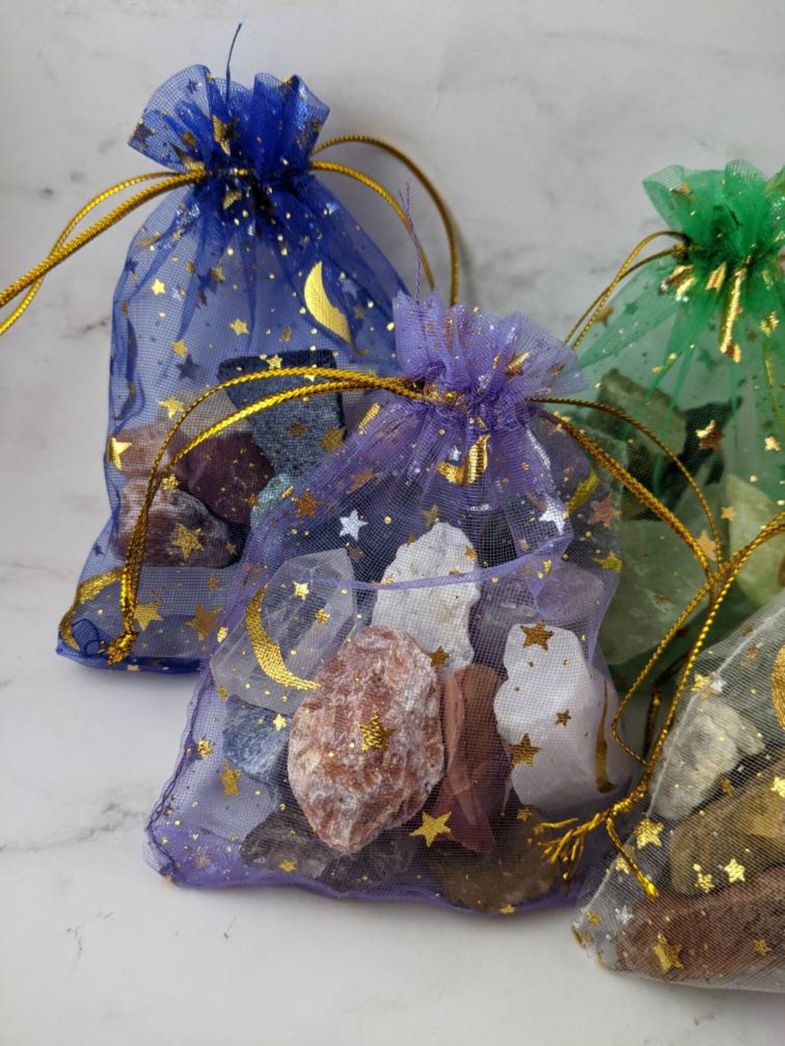 random crystal bag