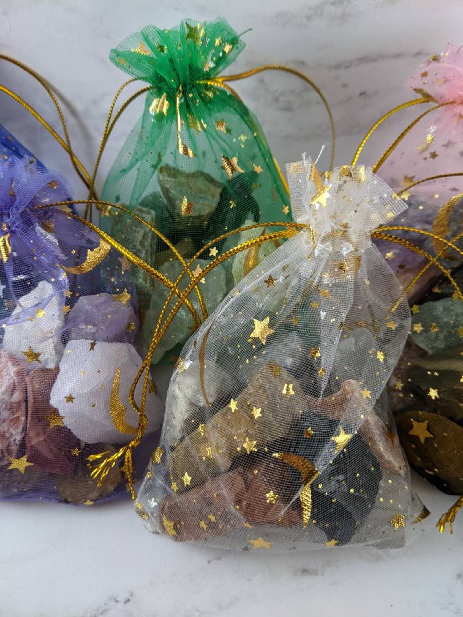 random crystal bag