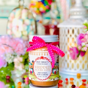 WHIPPED MOCHA LATTE | Hand-Crafted Disney Inspired Candle | Theme Park Scented Candles | Iced Mocha Candle