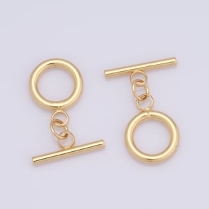 18K Gold Filled Clasp,OT Clasp DIY Jewelry Supplies