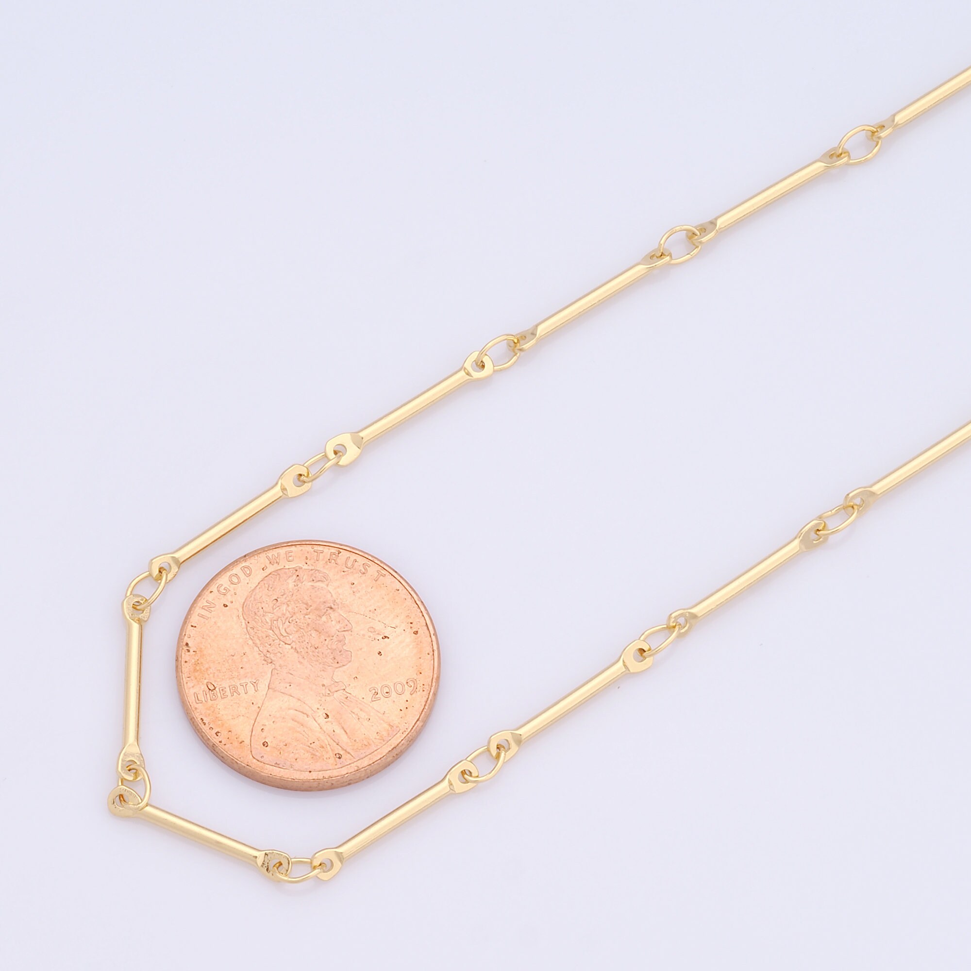 Gold Chain Module Gold Satellite Chain, 18K Gold Filled Semi Finished Chain, Specialty ...