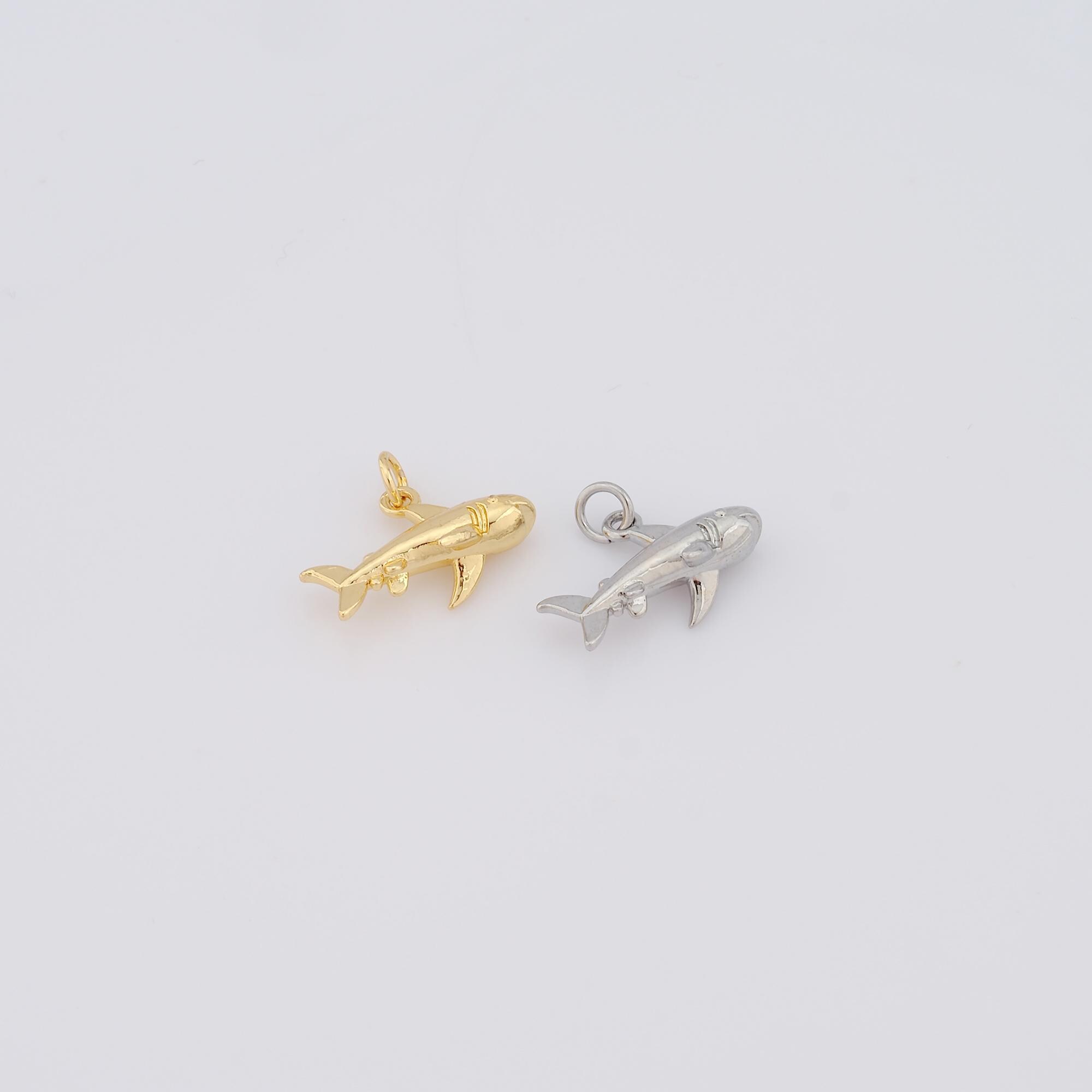 Collana In Acciaio Inossidabile Con Ciondolo Animale Marino – Placcata Oro 18K – Squalo, Delfino, Granchio O Tartaruga – Ipoallergenica – Regalo Donna E Ragazza – DALANE - 4