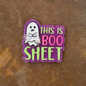 Boo Sheet Car Freshie