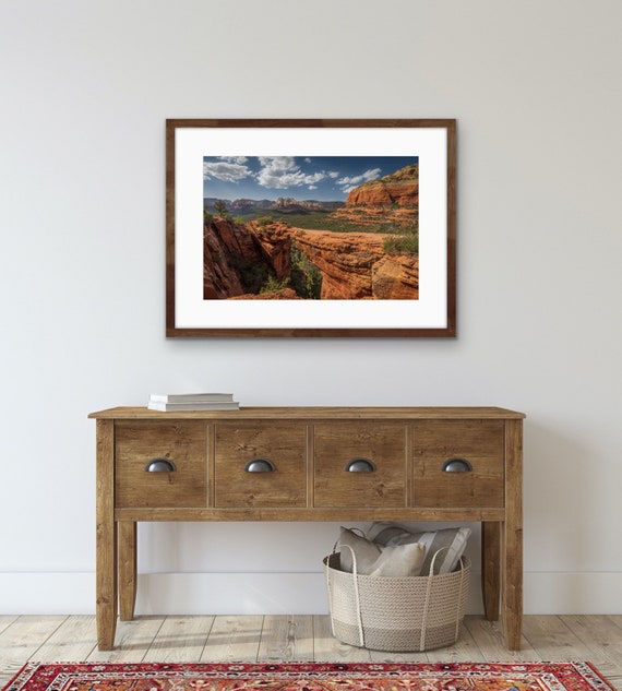 Devil's Bridge Arizona Print | Red Rock Landscape Photography | Sedona Wall Art