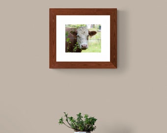 Brown Cow Print | Farmhouse Style | Country Life | Rustic Country Photography | Farmhouse Wall Art