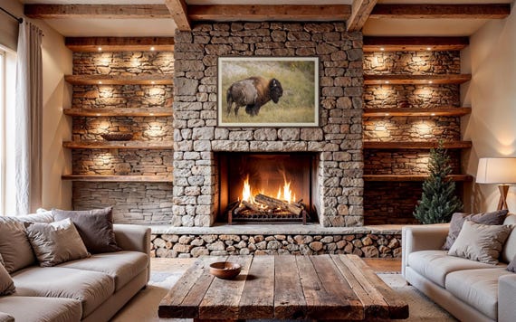 Bison Fine Art Print | Wildlife Photography | Western Wall Art