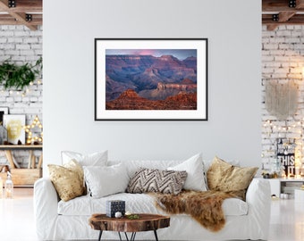 Kunstprint van de Grand Canyon | Landschapsfotografie van Arizona | Muurdecoratie in het zuidwesten