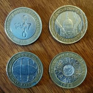 Rare 2 Pound Coins