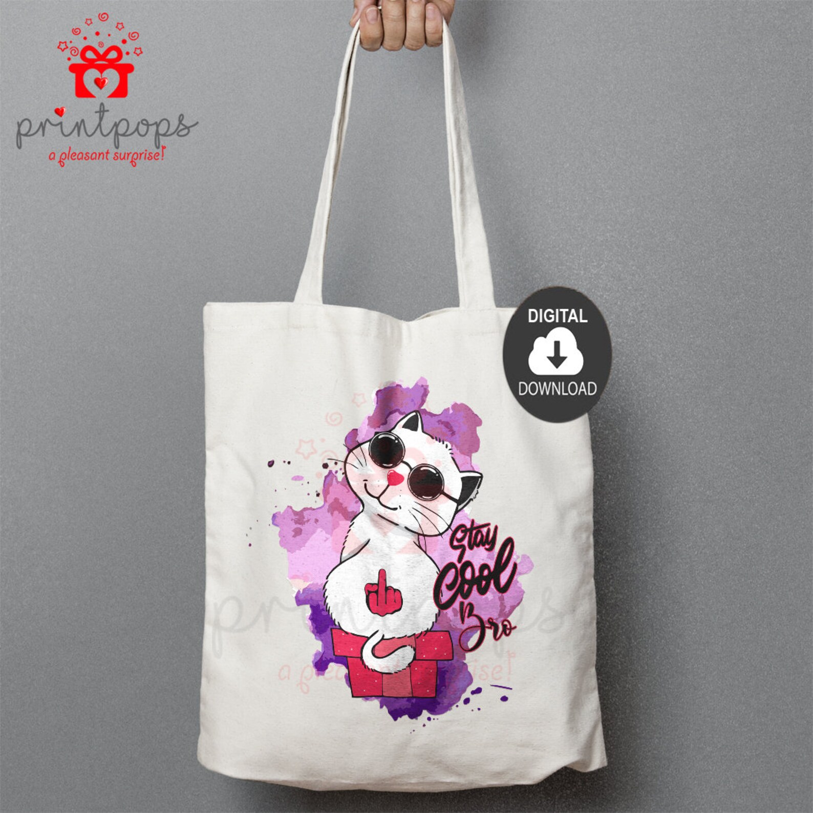 Stay cool brocat sublimation designs downloadpng  etsy