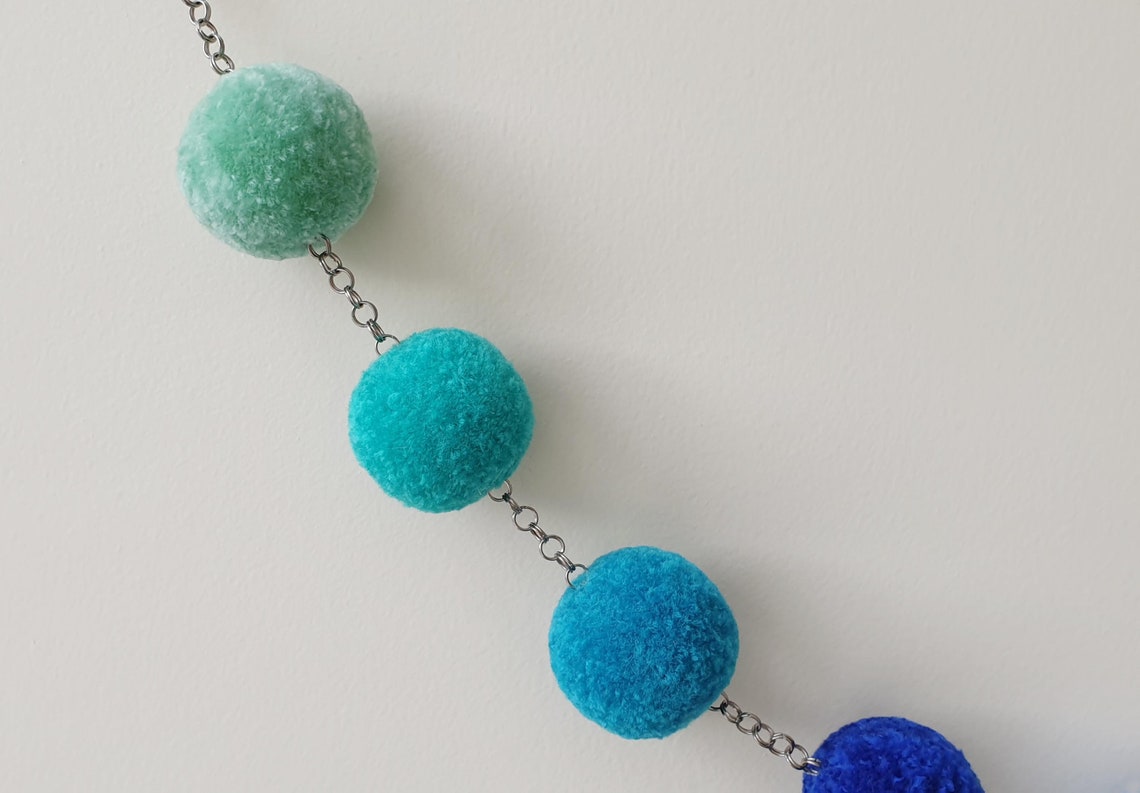 pom pom string garland pom pom string garland
