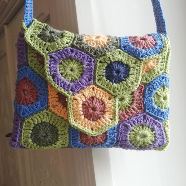 Sacoche "hippie"au crochet