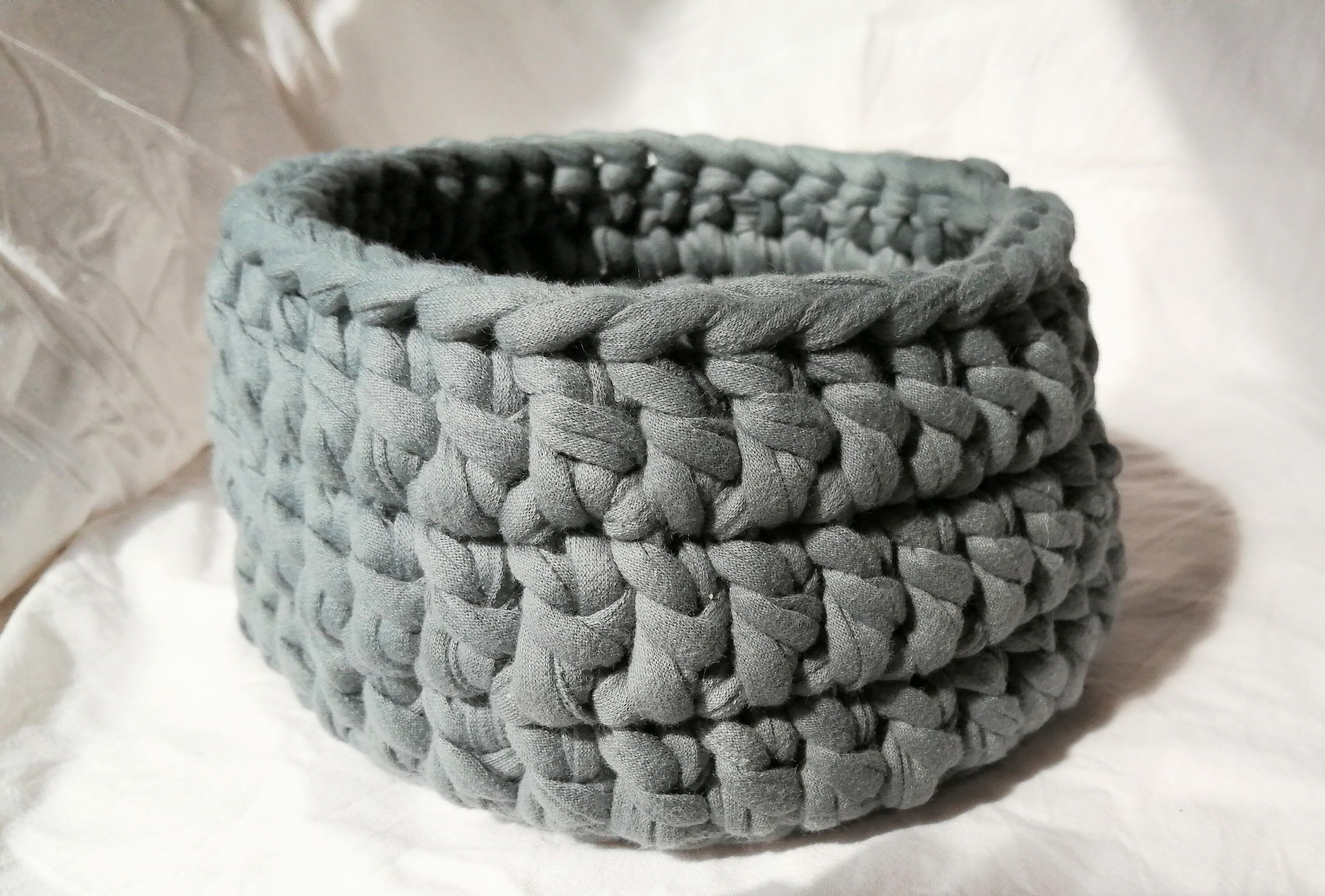 Corbeille Au Crochet