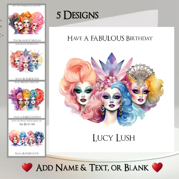 Trans Birthday Card - Etsy