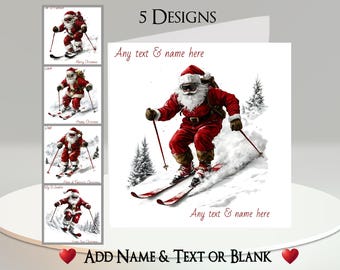 Vtg 1992 Mr Christmas Santa's Ski Slope Animated Ski Lift WORKS