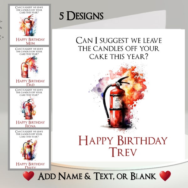 Fire Extinguisher Candle Etsy