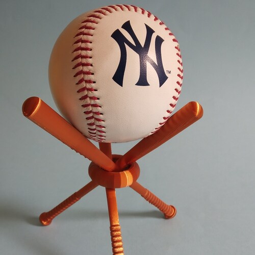 Baseball and Softball 1 Bat Stand for Display Made Out of Etsy