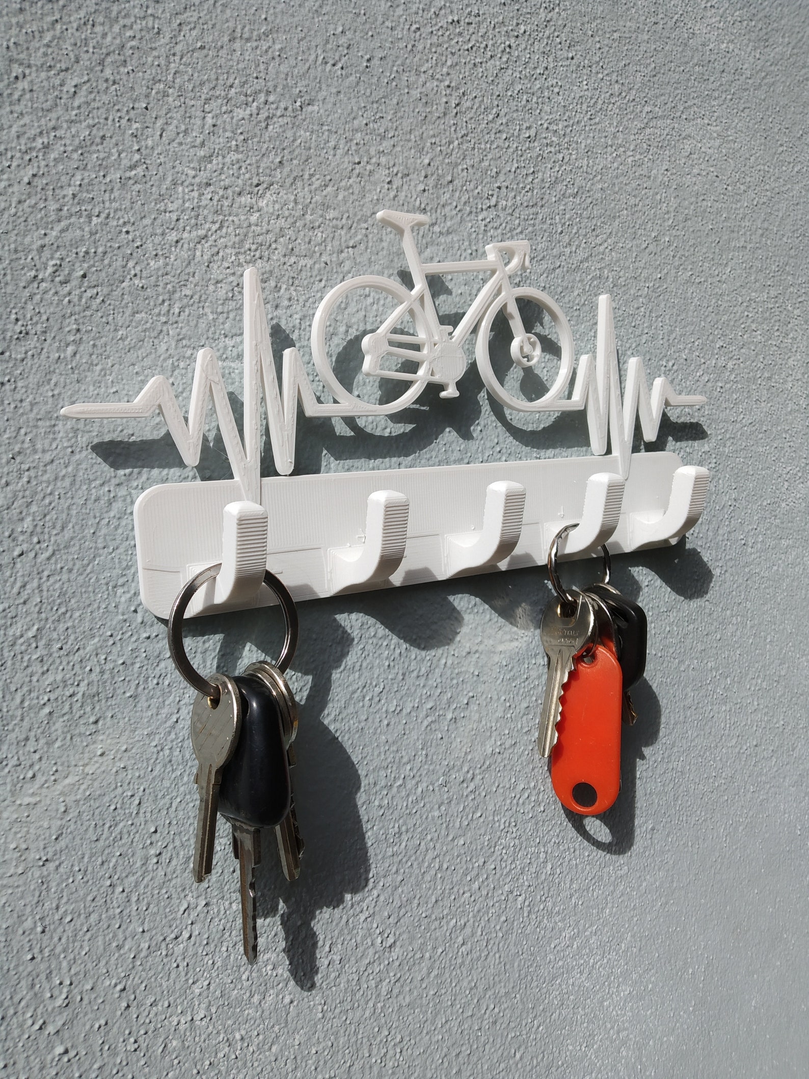 Bike Key Ring Holder for 5 Keys / Road and Mountain Bike Etsy