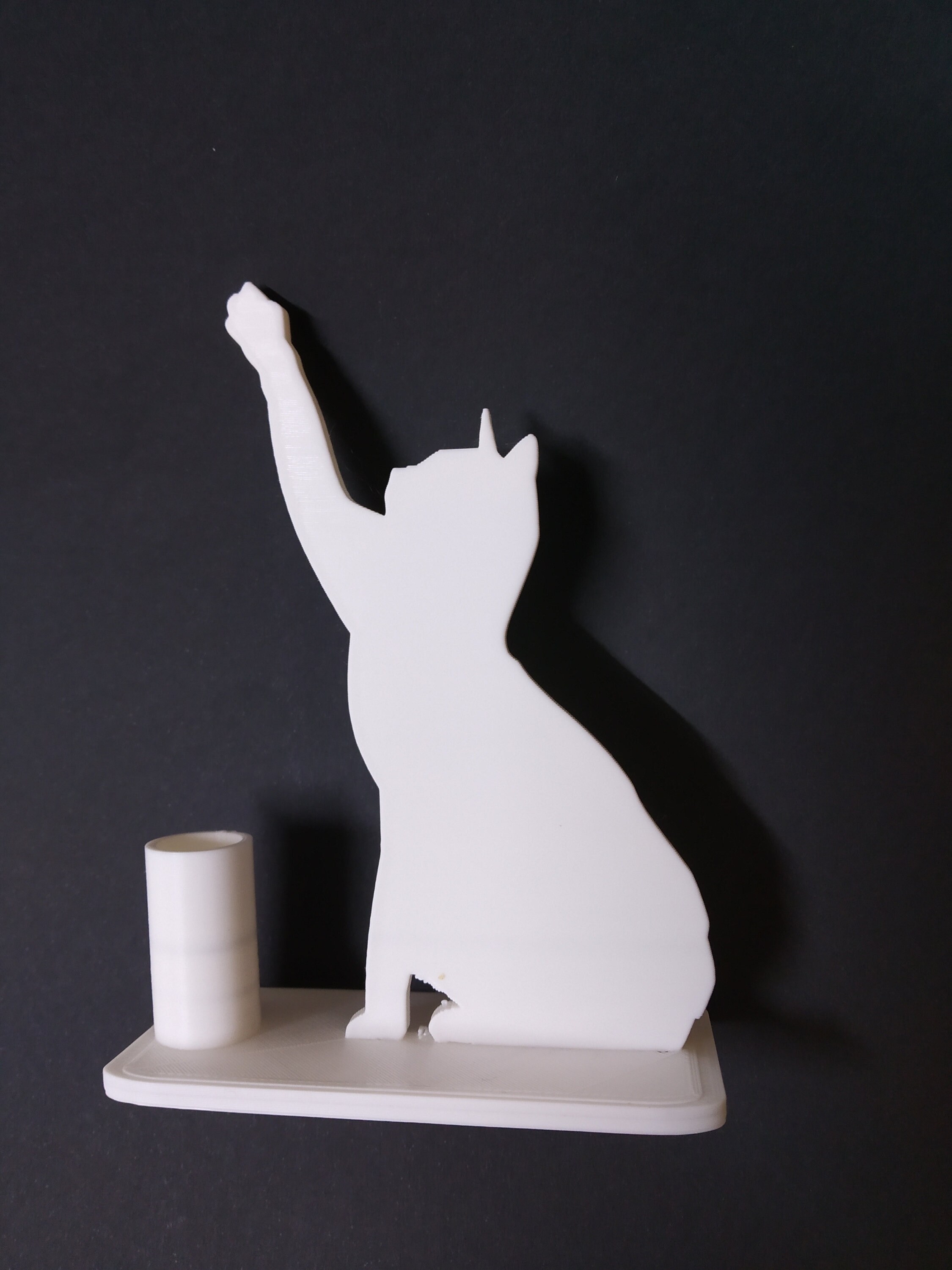 File STL Cat / Pen Holder / Pencil and Pen Holder Etsy