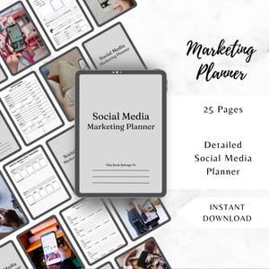 Social Media Marketing Planner
