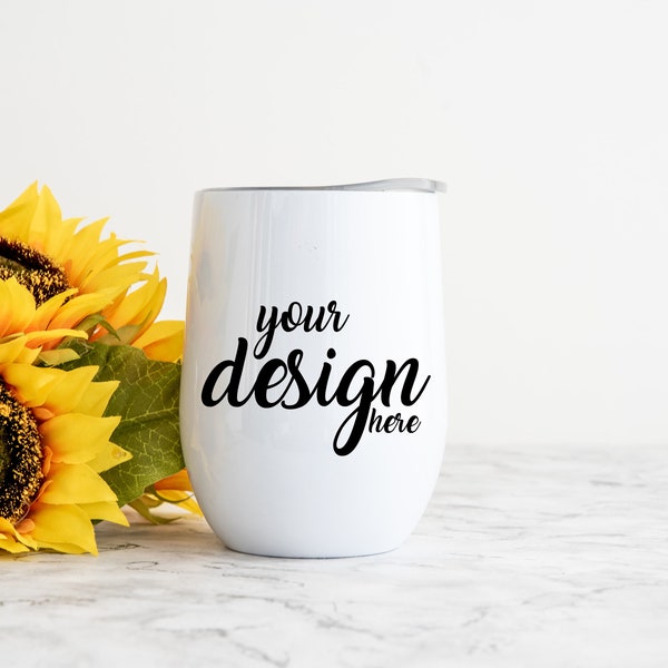 Mother's Day Stemless Wine Tumbler MockUp Birthday Cocktail Mock up Mock Up Styled Glass Photo Party Mockup Cricut JPG Digital Download