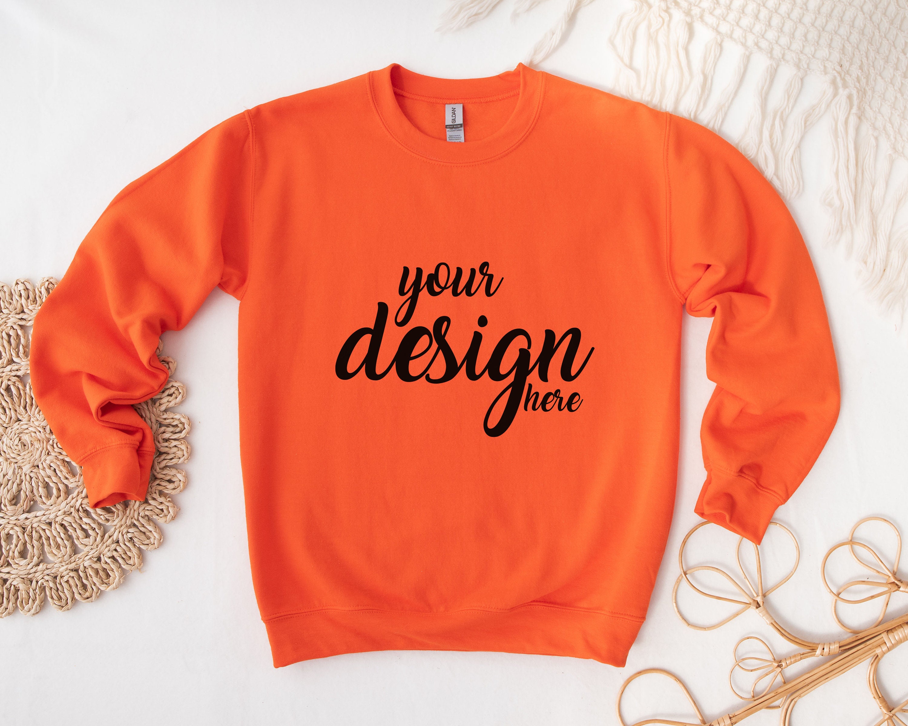 Orange Cream Sweater