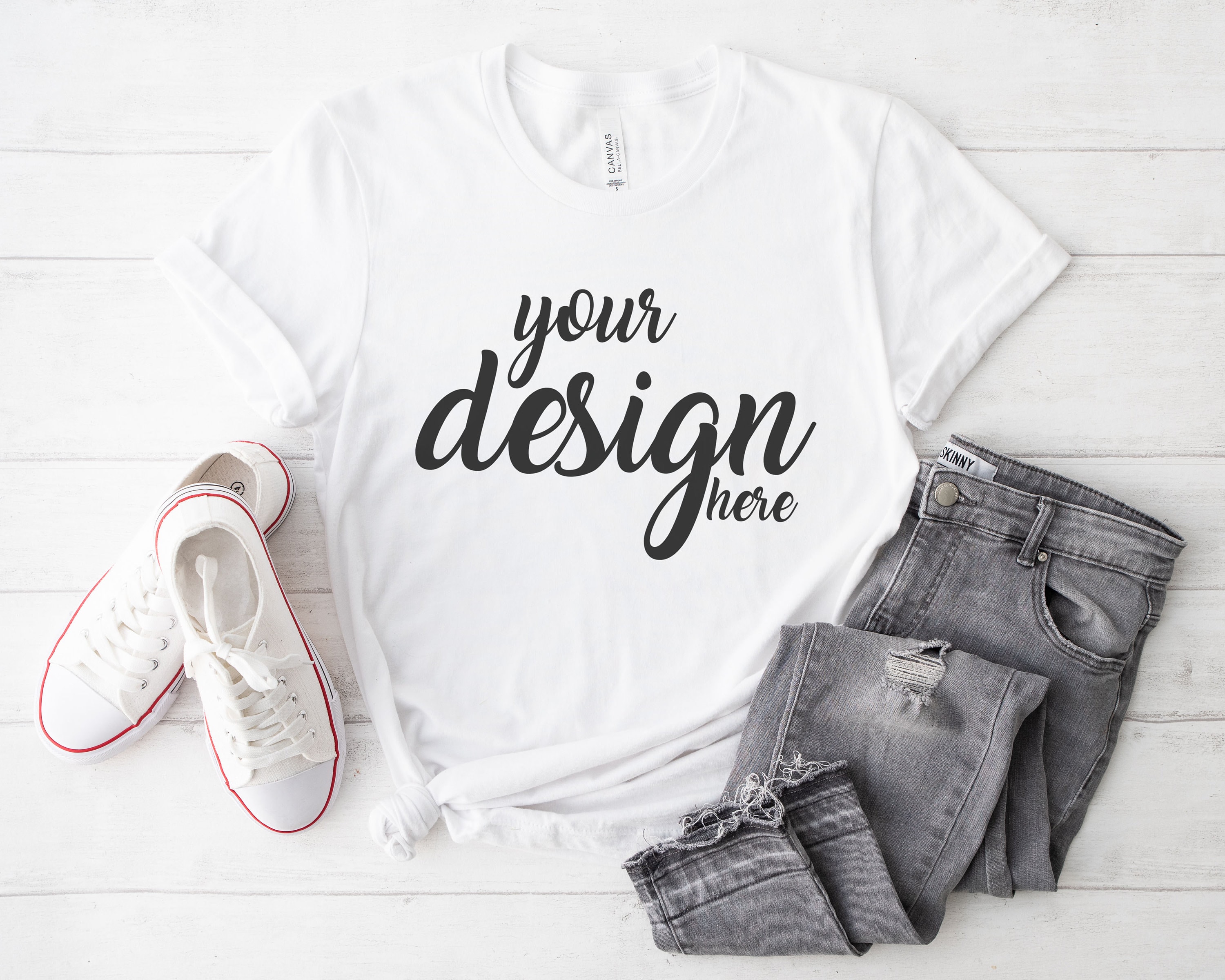 White Bella Canvas 3001 Shirt Mockup Modern Tshirt Mock up Styled Stock  Photo Tee Mockup SVG Mockup Sublimation JPG Digital Download 