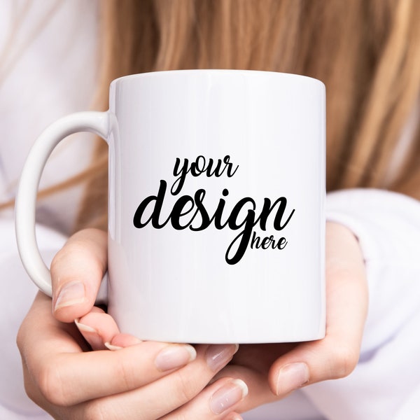 Mug MockUps Tasse à café Maquette moderne Maquette Modèle Stock Photo Tasse à café Maquette Sublimation Cricut Mug JPG Téléchargement numérique