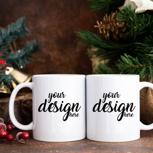 Christmas Couples Mug, Couple Christmas Mugs, Matching His Her Otter Half  Coffee Cup, Gift for Husband Wife Christmas Anniversary Wedding 