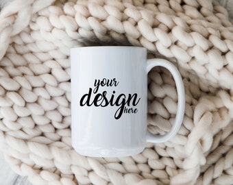 Christmas Mug MockUp 15oz Cup Mockup Coffee Cup Mock up Winter Photo Holiday Coffee Cup Mockup Cricut JPG Digital Download